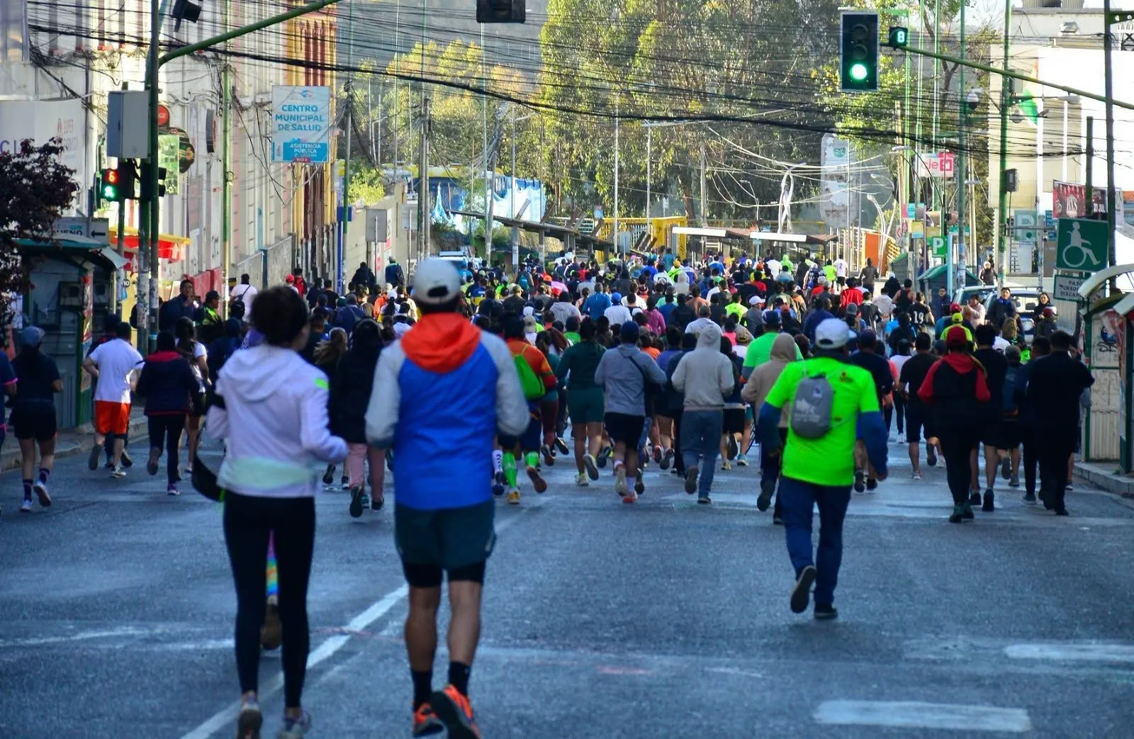 Foto de cómo se vivió la carrera La Paz 10K