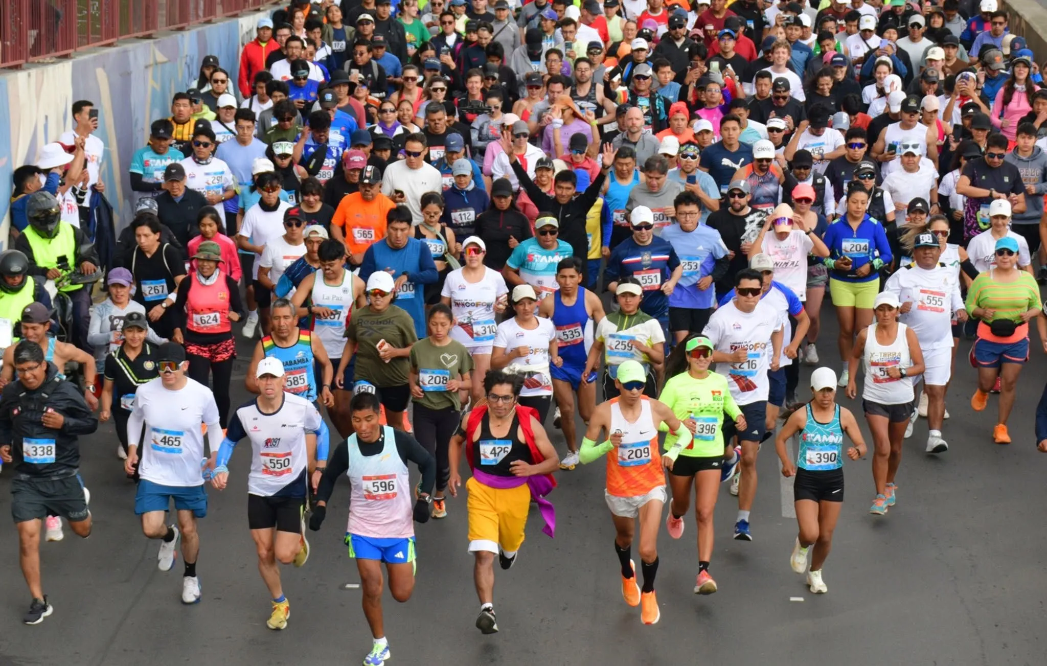 Foto de cómo se vivió la carrera Renacer